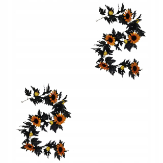 Halloween - Umelá simulácia opúšťa Rattan Maple Leaf
