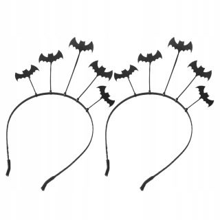 Halloween - 2 ks Bat Halloween Halloween Head Hoops Bat