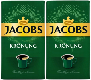 Káva mletá - 2ks Jacobs Krönung Káva jemne mleté 250 g