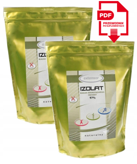 Proteín -  2x extensor extrémne izolát 97% 1KG Čistý proteín
