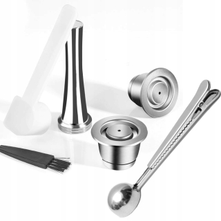 Kávové kapsule - 2x opakovane použiteľný kapsuly Nespresso set