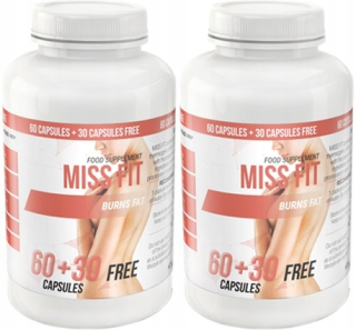 Spaľovač tuku - 2x Miss Fit Efektívny Slimming Fat Burner