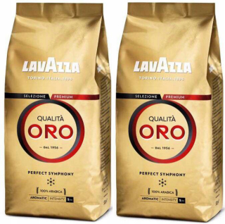 Zrnková káva -  2x1kg Granner Coffee Lavazza Quality Oro 1x 2kg