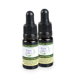 CBD - 2xchoole Pure Life 5% CBD 500mg / 10ml