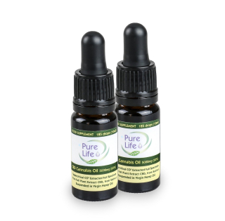CBD - 2xchoole Pure Life 50% CBD 5000 mg / 10 ml