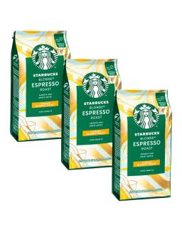 Zrnková káva -  3 x Káva Beans Starbucks Blondýna espresso 200g