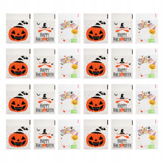 Halloween - 300ks Halloween Candy Bags Self Adhesive Hallowe