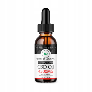 CBD - 30 ml oleja CBD SIMPLE HEALTH USA 4500mg 15%