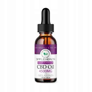 CBD - 30 ml CBD oleja USA 4500mg 15% + MELATONÍN