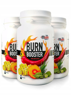 Spaľovač tuku - 3x Burn Booster - Fat Burner Thermogenic!
