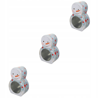 Halloween - 3x Darčekové plechovky s jemnými cookies na darček