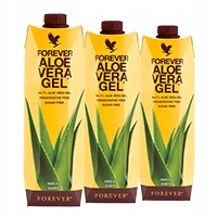 3x Forever Aloe Vera gél, šťava z aloe 1l