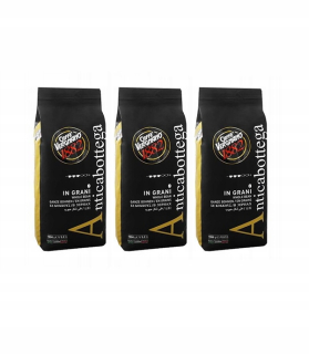 Zrnková káva -  3x kávové zrná Vergnano Antica Bottega 1kg