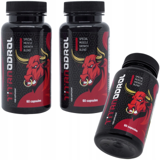 Testosterón - 3x Prírodný testosterón Booster - Svalová hmotnosť