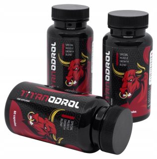 HMB - 3x Titanodrol - čerpadlo Energy Booster Testosterón