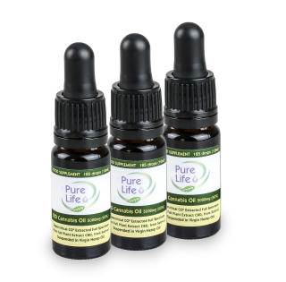 CBD - 3xchoole Pure Life 50% CBD 5000 mg / 10 ml