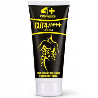Spaľovač tuku - 4+ NUTRITION CUT 4 HIM 200ml KRÉM NA TUKOVÉ HOŘÁKY