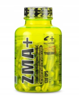 Testosterón - 4+ Výživa ZMA 120 Uzávery CORDYCEPS ZMA +