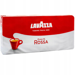 Káva mletá - 4 x mletá káva LAVAZZA QUALITA ROSSA 0,25 kg
