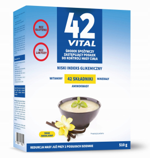 Spaľovač tuku - 42 Vital 510g Pretrepte nízkokalorické rastliny diéta