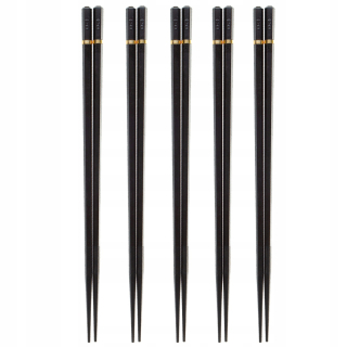 Ázijska kuchyňa - 5 párov Chic Compress Chopsticks pre reštaurácie