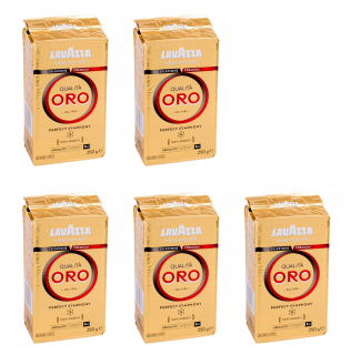 Káva mletá - 5 x Káva Mincia Lavazza Qualita Oro 250 g