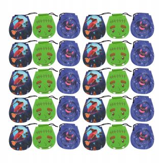 Halloween - 50ks Halloween Draw String Bags Halloween Candy P