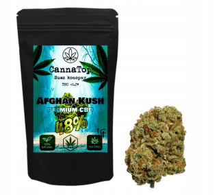 CBD - 5g konope CBD 48% Afghan Kush marihuana Thc