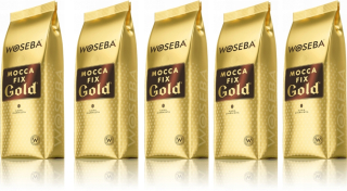 Zrnková káva -  5kg Grainy Coffee Woseba Rýchle Fix Gold