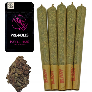 CBD - 5x Joint CBD Vonzzy Purple Haze Blunt SUSHI CBD