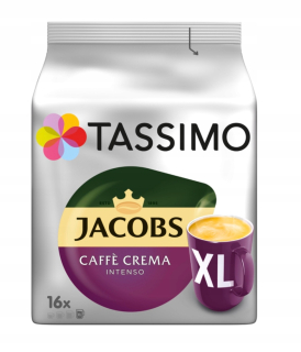 Kávové kapsule - 5x Tassimo Caffe Crema Intenso XL