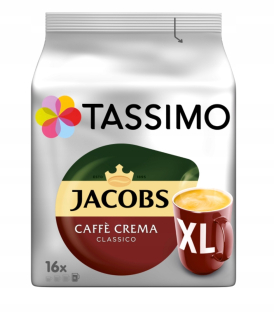 Kávové kapsule - 5x Tassimo Caffe Crema XL