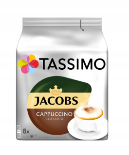 Kávové kapsule - 5x Tassimo Cappuccino Classico