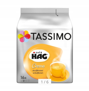 Kávové kapsule - 5x Tassimo Hag