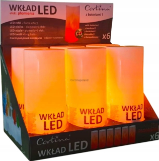LED vložka do Cortina Sviečky 13,8 cm