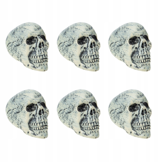 Halloween - 6ks Halloween Decoration Ress Skull Hanch Hanging