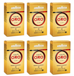 Káva mletá - 6 x Káva Mincia Lavazza Quality Oro 250 g