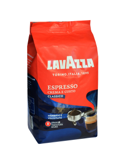 Zrnková káva -  6 x Kávové zrná LAVAZZA CREMA E GUSTO ESPRESSO