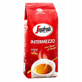 Zrnková káva - 6 x Káva Beans Segafredo Intermezzo 1 kg