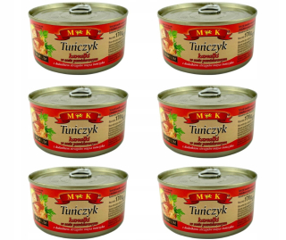 6 x tuniaky v paradajkovej omáčke MK 170g