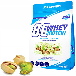 Proteín - 6PAC 80 Srvátková proteín 908g WPC proteínový kondicionér