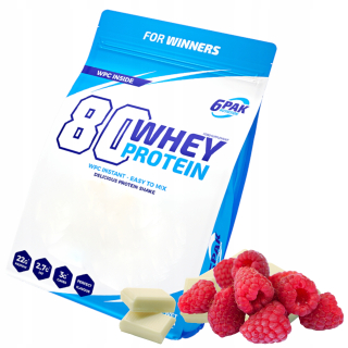 Proteín - 6PAC 80 Srvátková proteín 908g WPC Instant proteínová hmota