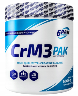 Kreatín - 6PAK CRM3 PAK 500G Apple Creaine - Ananás