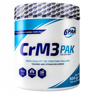 Kreatín - 6PAK CRM3 PAK 500G Cherry