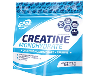 Kreatín - 6 Pac Monohydrát Kreatín 500g