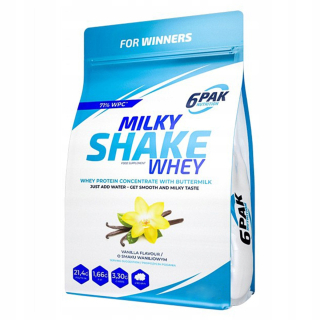 Proteín - 6PAK Milky Shake Whey 1800g Vanilka