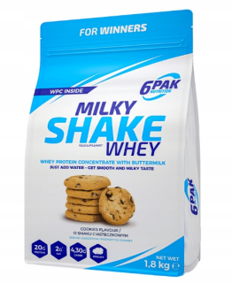 Proteín -  6PAK Milky Shake Whey WPC PROTEIN CONDITIONER 1800g