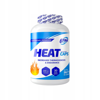Spaľovač tuku - 6PAK Výživa Tepelné uzávery 90Kaps Fat Burner