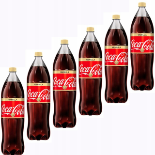 6x Coca-Cola VANILKA 1,75l.