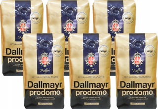 Zrnková káva - 6x kávová zrna Dallmayr Prodomo 500g FV / DE